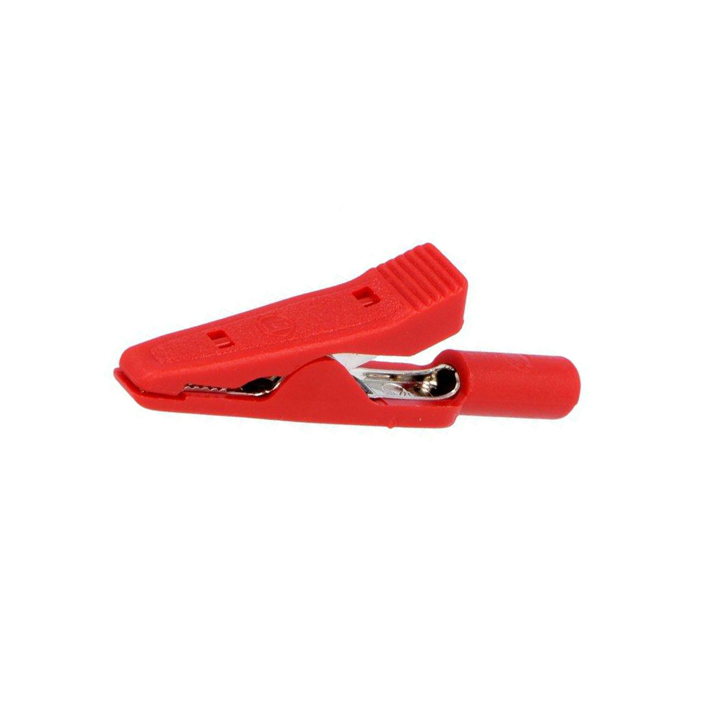 HIRSCHMANN T&M Crocodile clip; 15A; 60VDC
