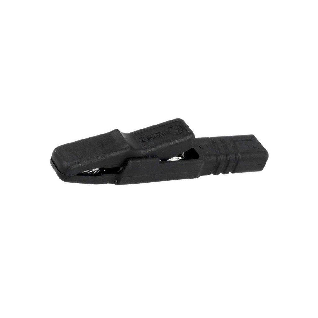 HIRSCHMANN T&M Crocodile clip; 25A; black