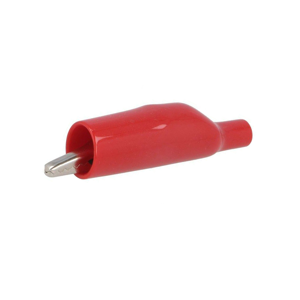 POMONA Crocodile clip; 5A; 150VDC; red