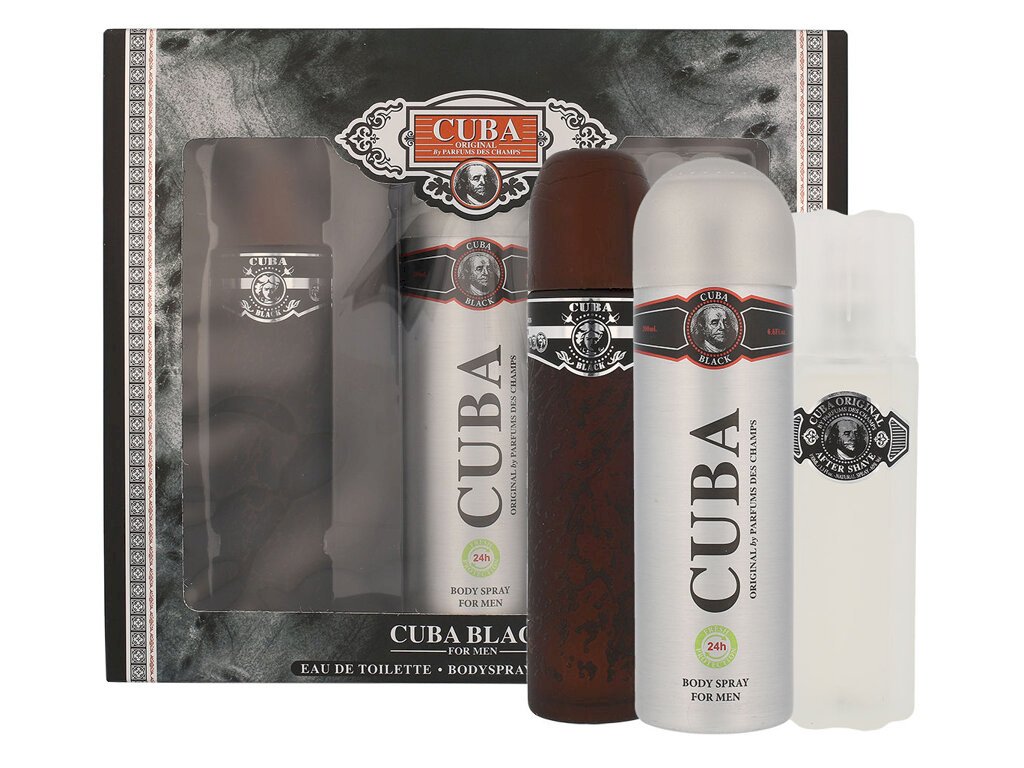 Cuba Black Gift Set 100 ml