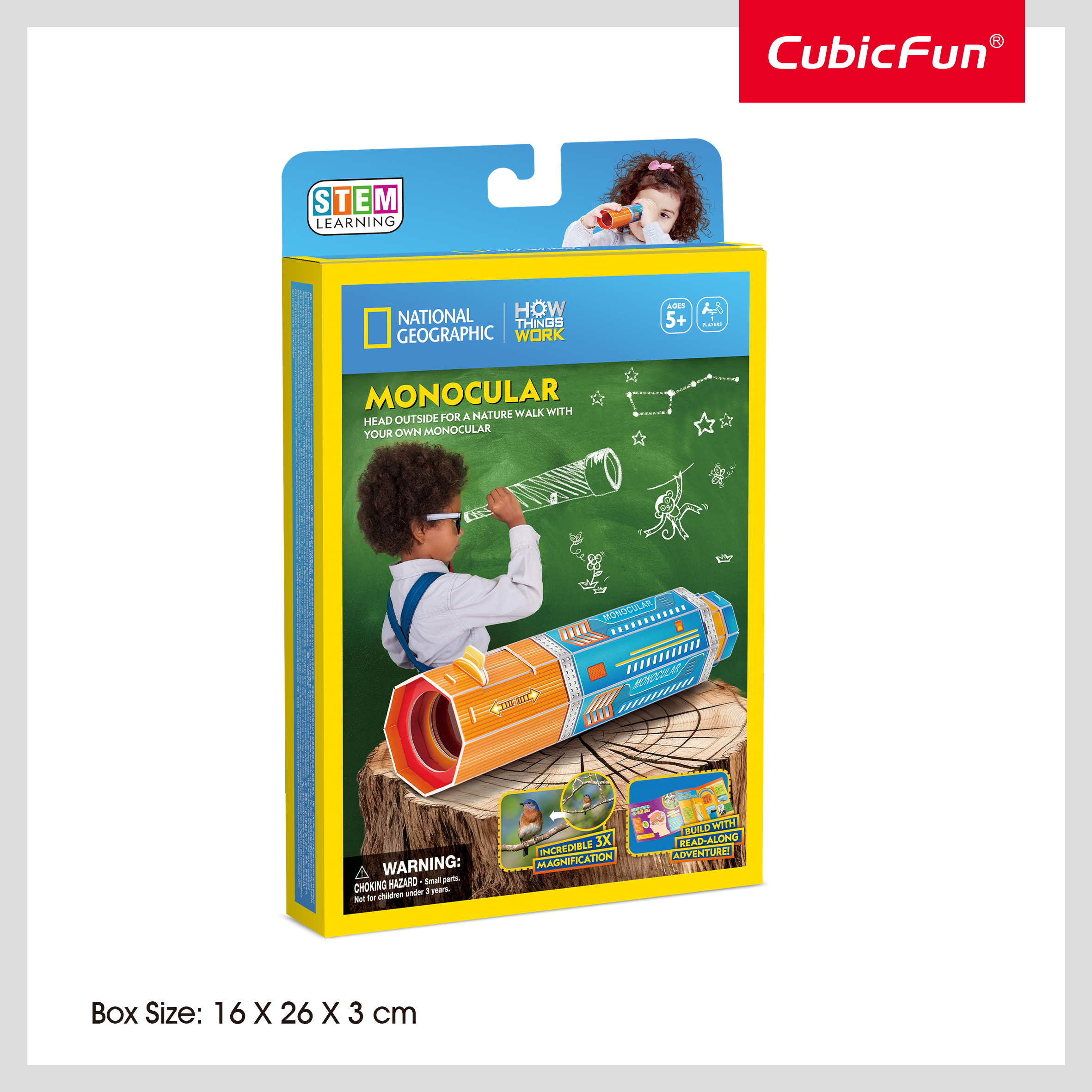 CUBIC FUN National Geographic 3D puzle