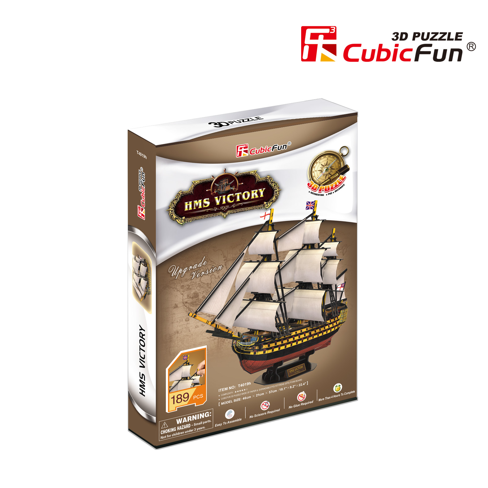 CUBIC FUN CUBICFUN 3D puzle kuģis