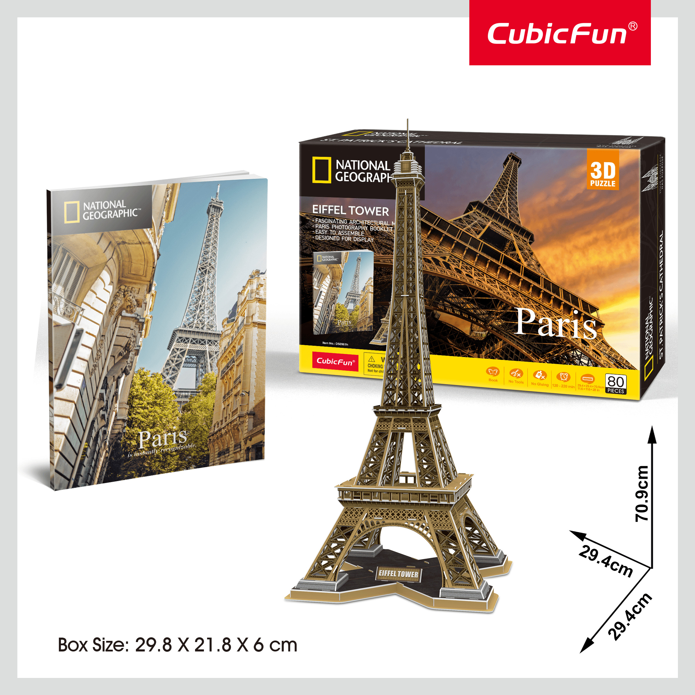 CUBIC FUN CUBICFUN 3D puzle NatGeo