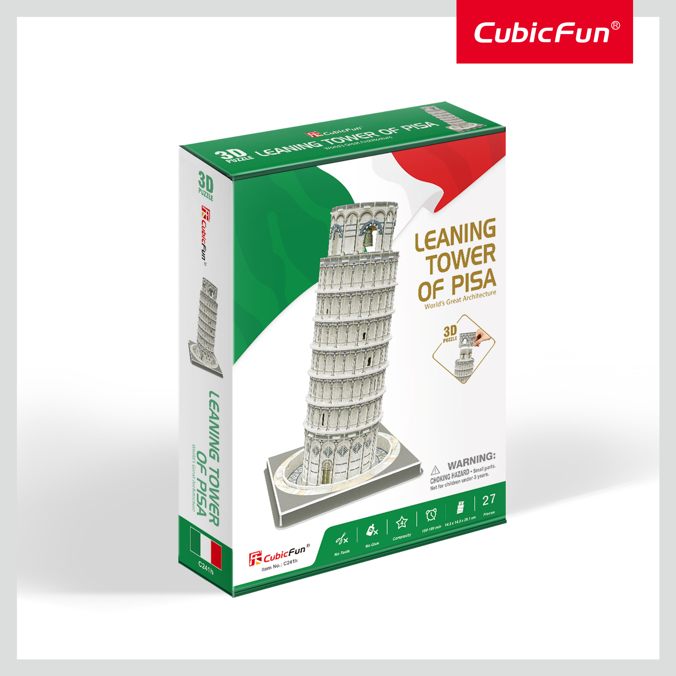 CUBIC FUN CUBICFUN 3D puzle Pizas