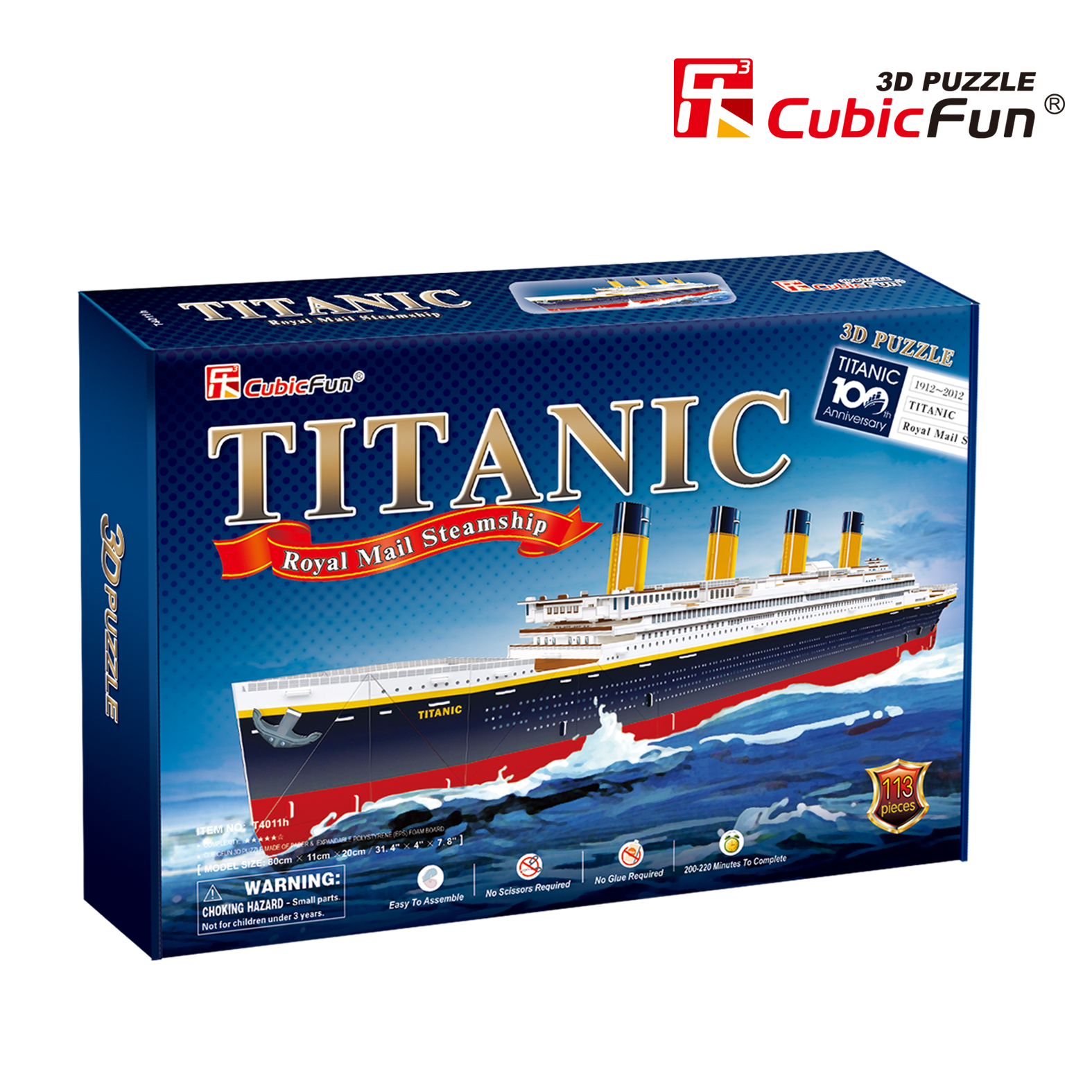 CUBIC FUN CUBICFUN 3D puzle Titaniks