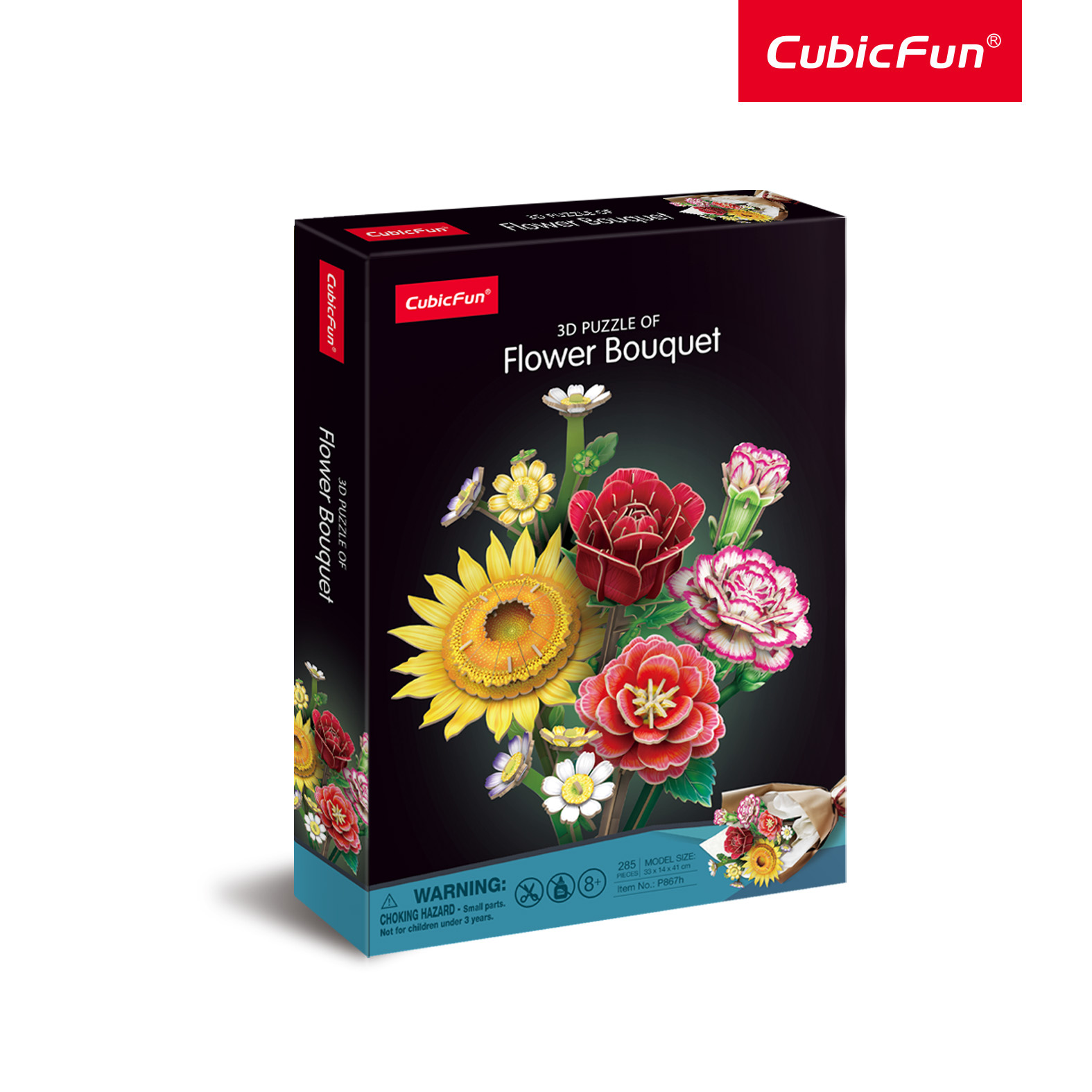 CUBIC FUN CUBICFUN 3D puzle ziedu