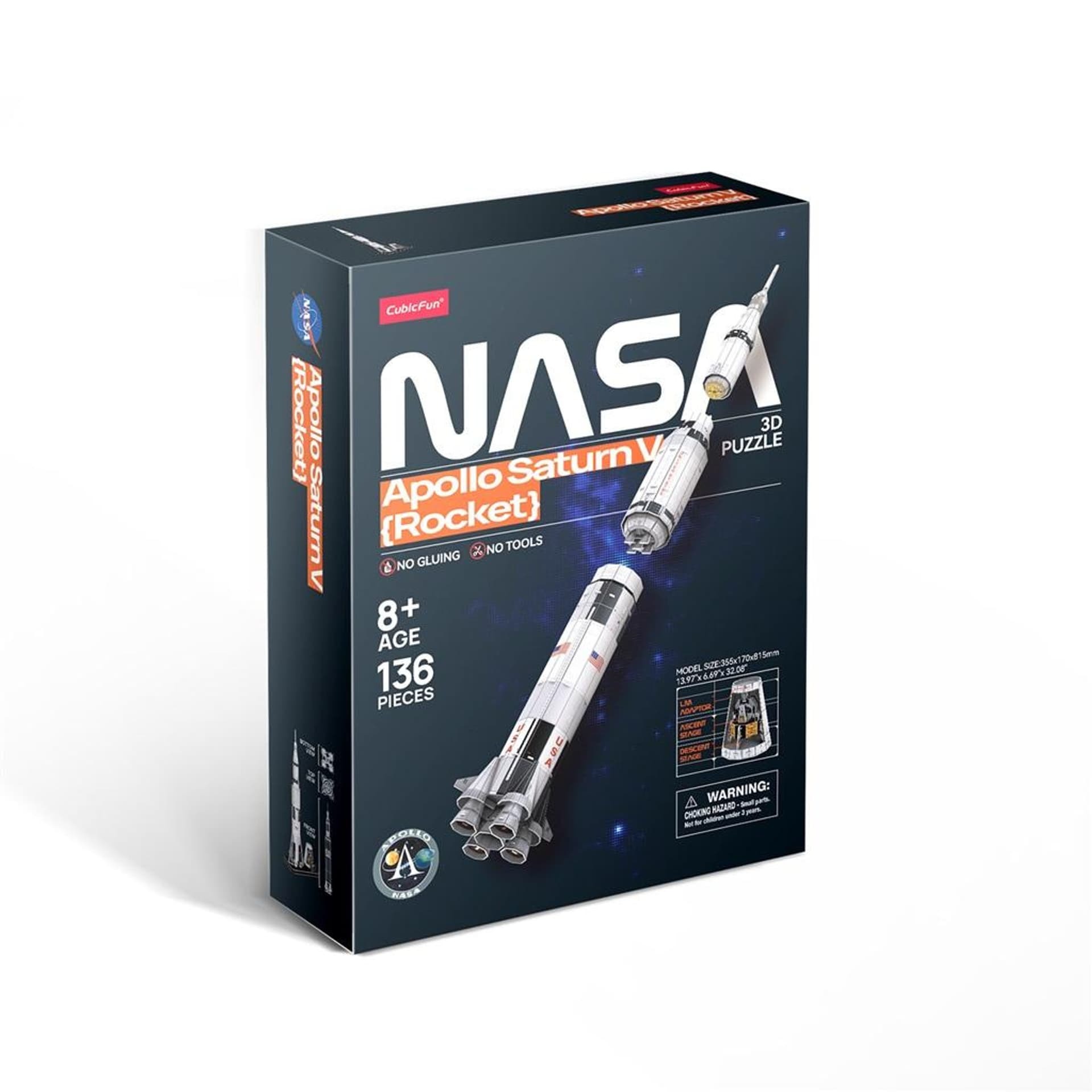 CUBIC FUN CUBICFUN NASA 3D puzle