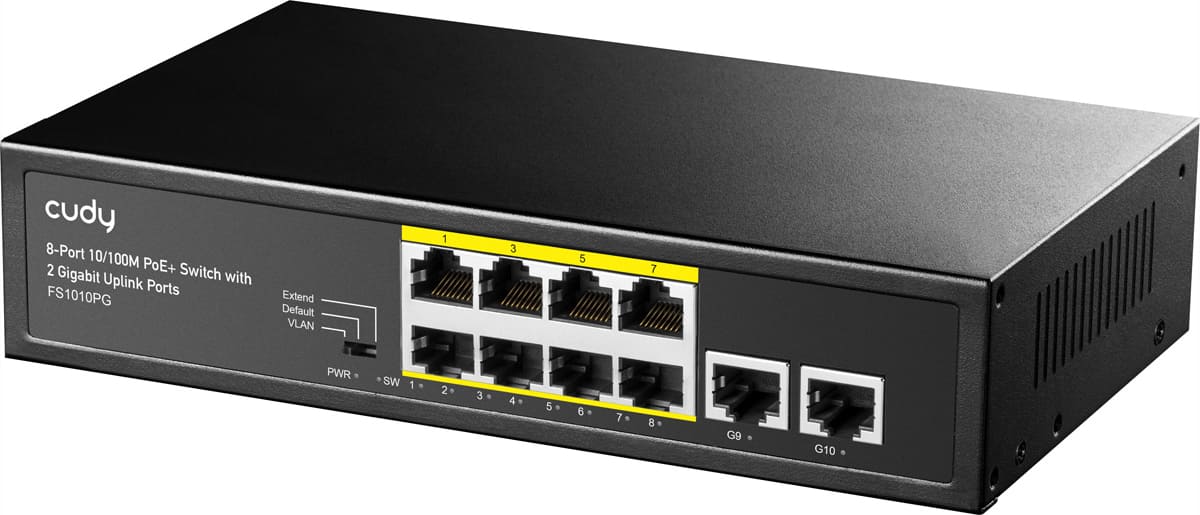 Cudy FS1010PG 8-Port 10/100M PoE+ Switch