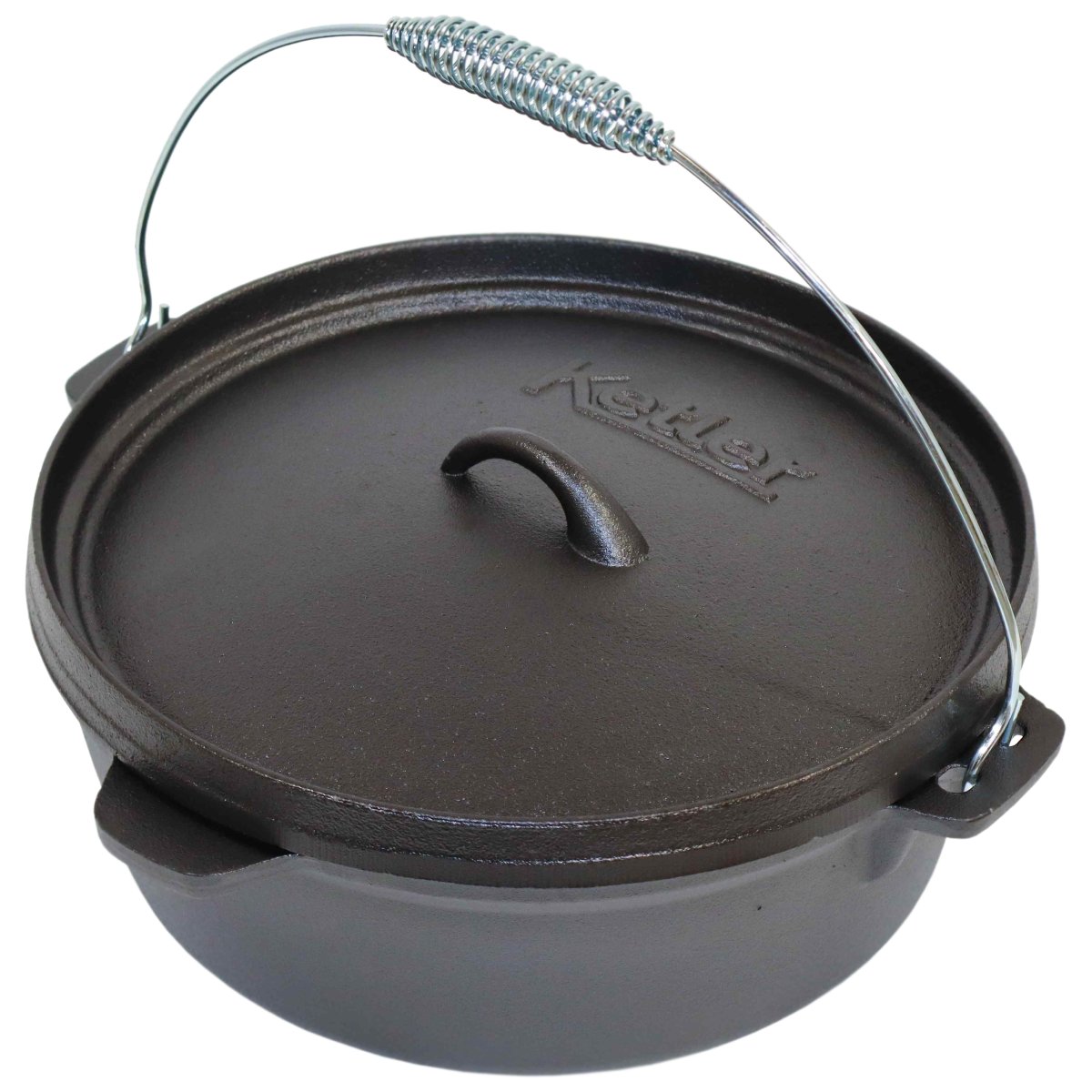 KETLER Čuguna katls ar  vāku 6