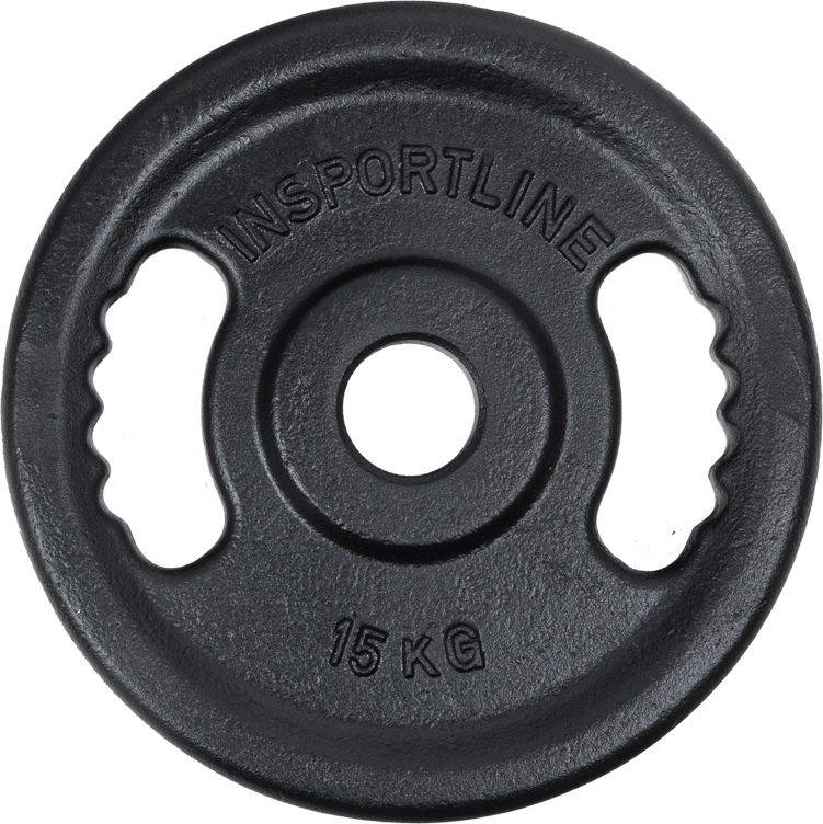 Čuguna olimpiskais svara disks inSPORTline Castblack