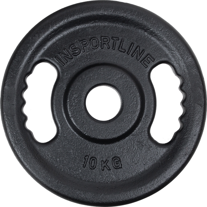 Čuguna olimpiskais svaru disks inSPORTline Castblack