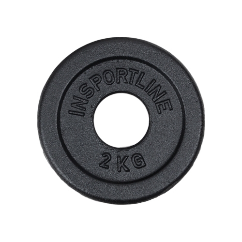 Čuguna olimpiskais svaru disks inSPORTline Castblack