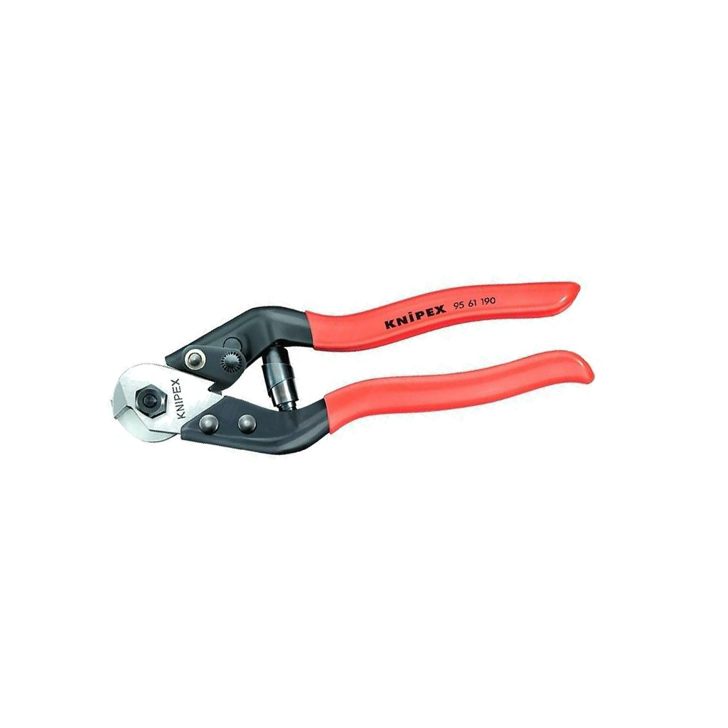 KNIPEX Cutters; 10mm2; for steel ropes