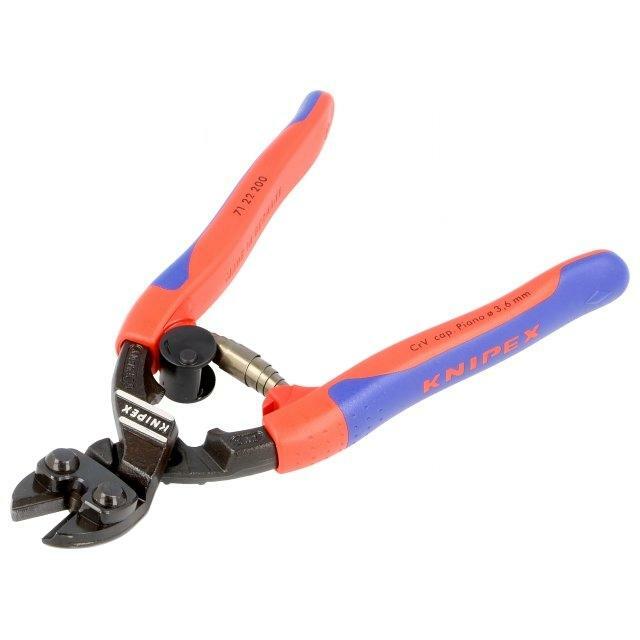 KNIPEX Cutting; 200mm; with side face