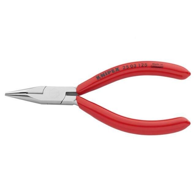 KNIPEX Cutting,half-rounded nose,universal; 125mm