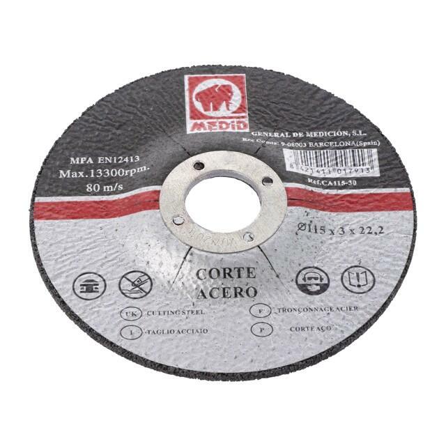 MEDID Cutting wheel; Ø: 115mm; Disc