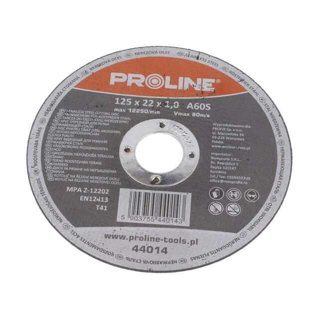PROLINE Cutting wheel; Ø: 125mm; Disc