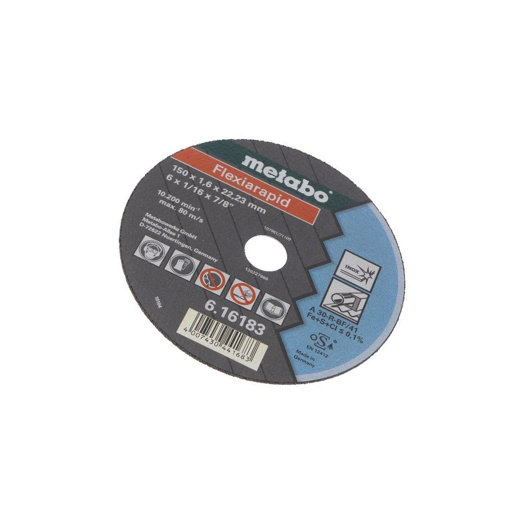 METABO Cutting wheel; Ø: 150mm; Disc