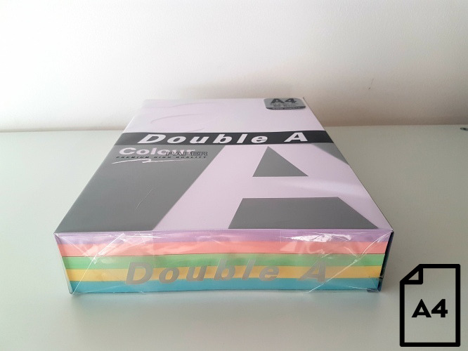 Colour paper Double A, 80g, A4