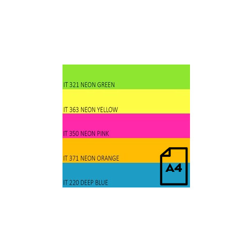 Color Neon paper Double A, 75g