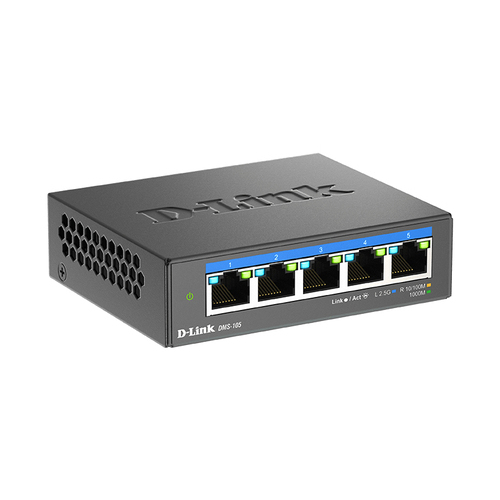 D-Link DMS-105 Nepārvaldīts L2 2.5G