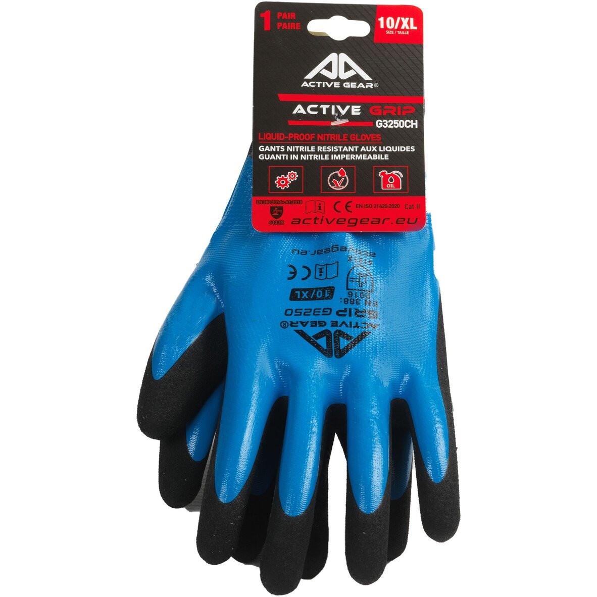 ACTIVE GEAR Darba cimdi, 10/XL izm