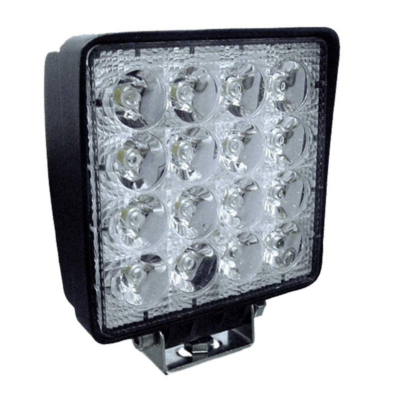 Darba lukturis 16 LED 48W, izkliedēta