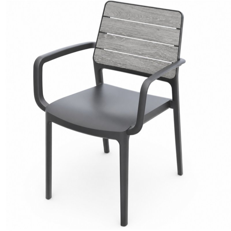 KETER Dārza krēsls Deco Porto Armchair