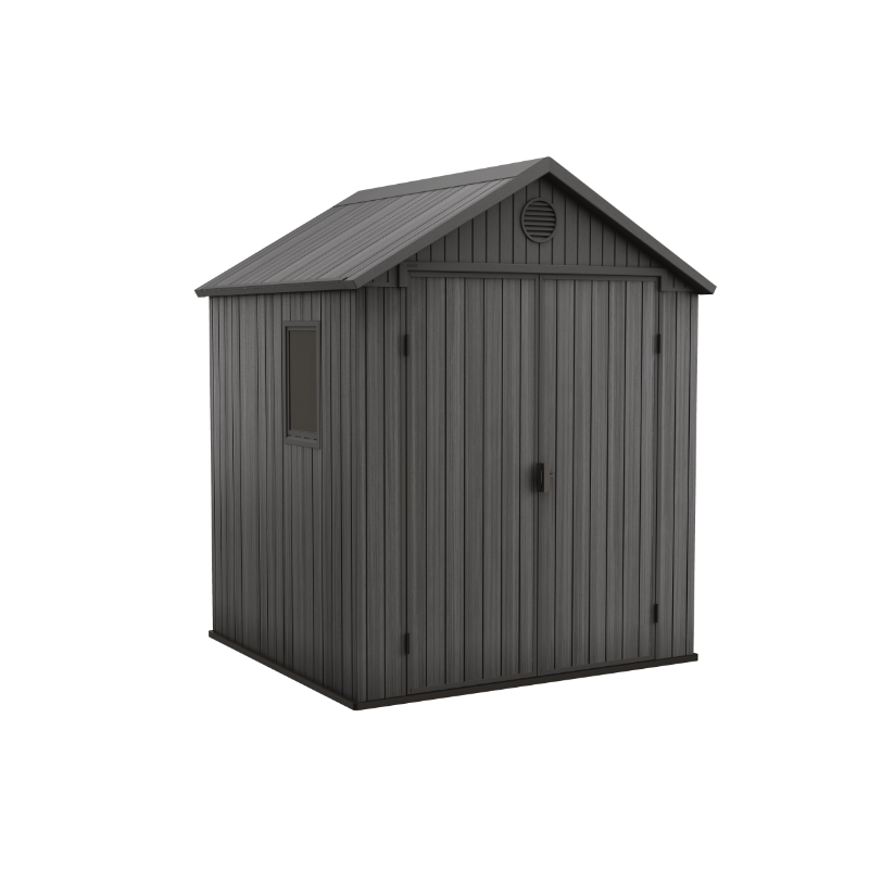 KETER Dārza šķūnis Darwin 6x6 pelēks