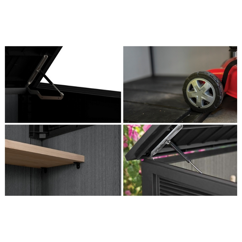 KETER Dārza šķūnītis Deco Horizontal Shed