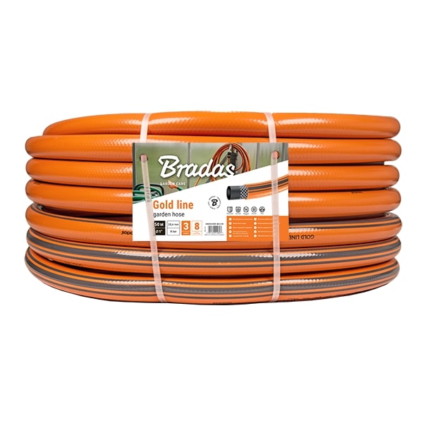 BRADAS Dārza šļūtene GOLD LINE 3/4`-50m