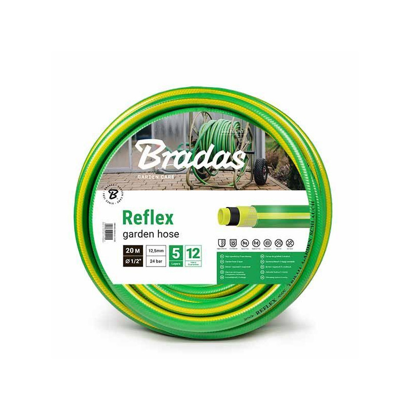 PRC Dārza šļūtene REFLEX 3/4 &quot