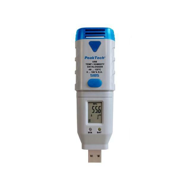 PEAKTECH Data logger; ambient temperature,humidity