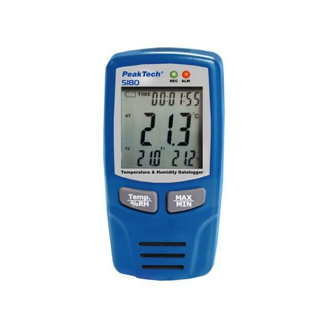 PEAKTECH Data logger; Display: LCD; ±1°C
