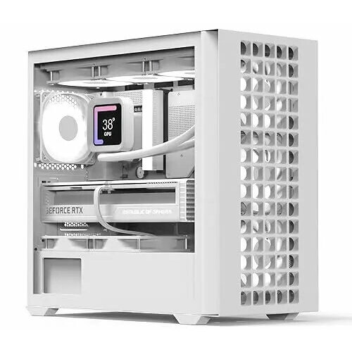 Aerocool Geh Mini D302A-G-WT-V1 (W/Mesh/Micro-ATX) |