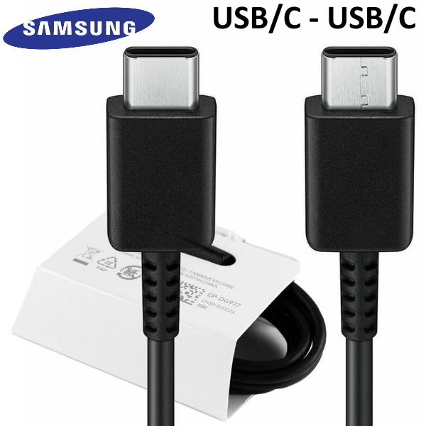 Datu kabelis Samsung EP-DN970BBE (USB/C-USB/C), 1m