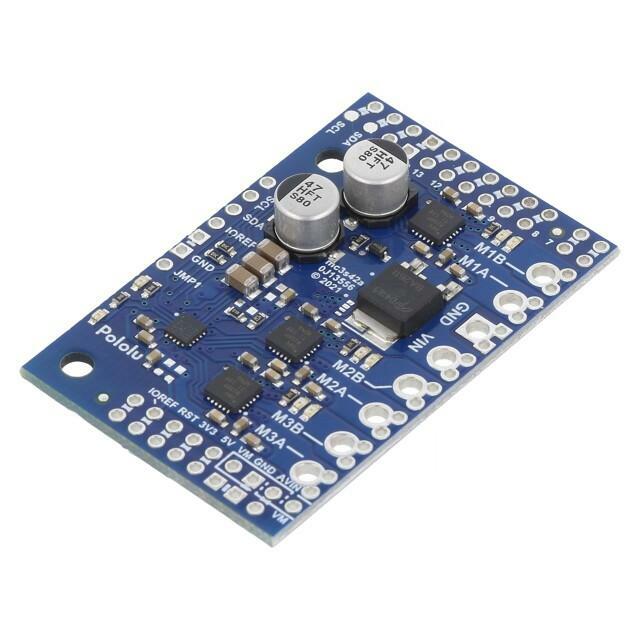 DC-motor driver; Motoron; I2C; Icont out