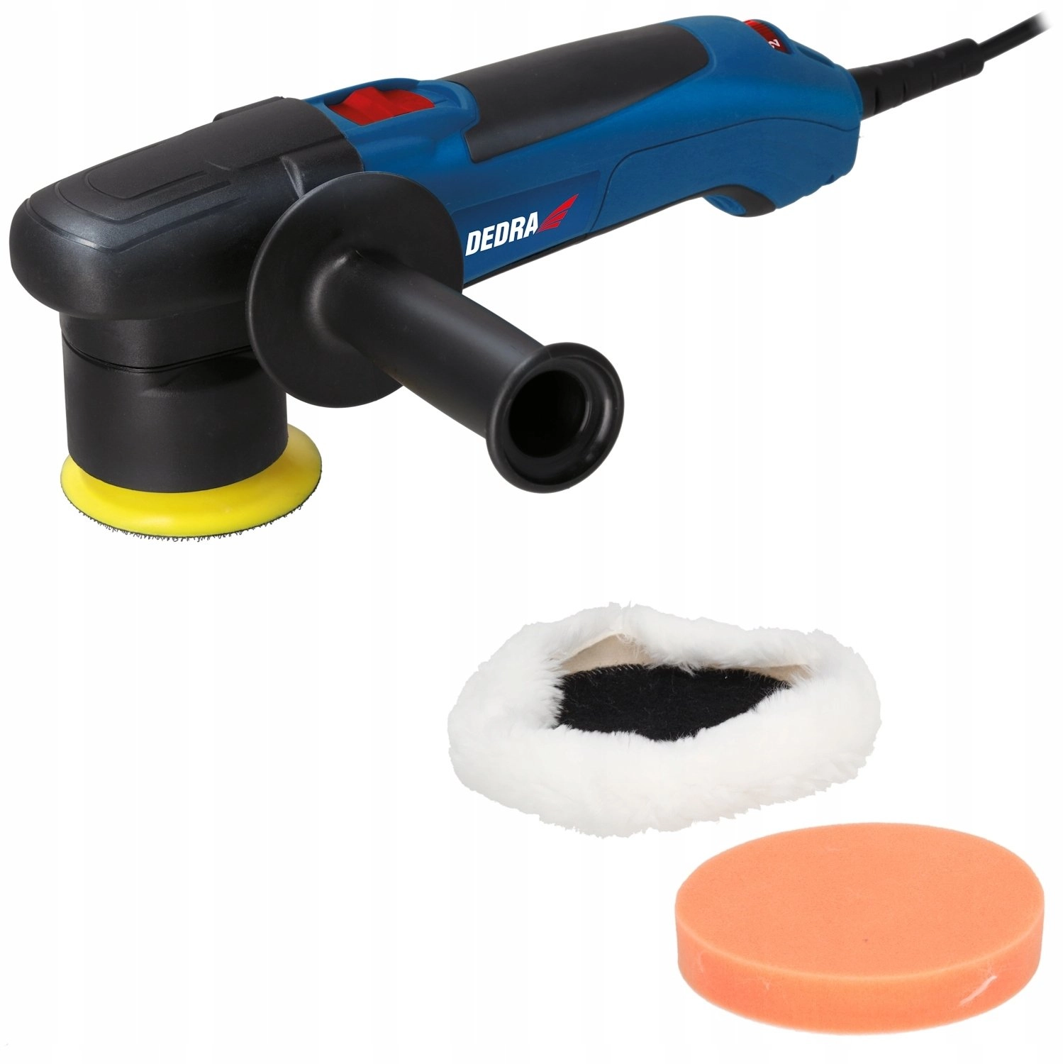Ekscentriskais rotacijas pulieris 300W, 75mm spilventinš
