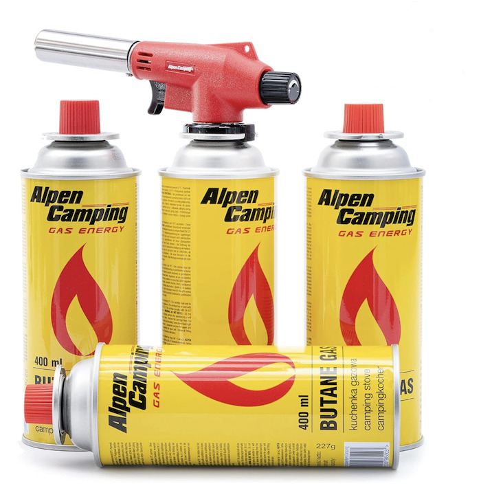 Alpen Camping Deglis + 4 gāzes