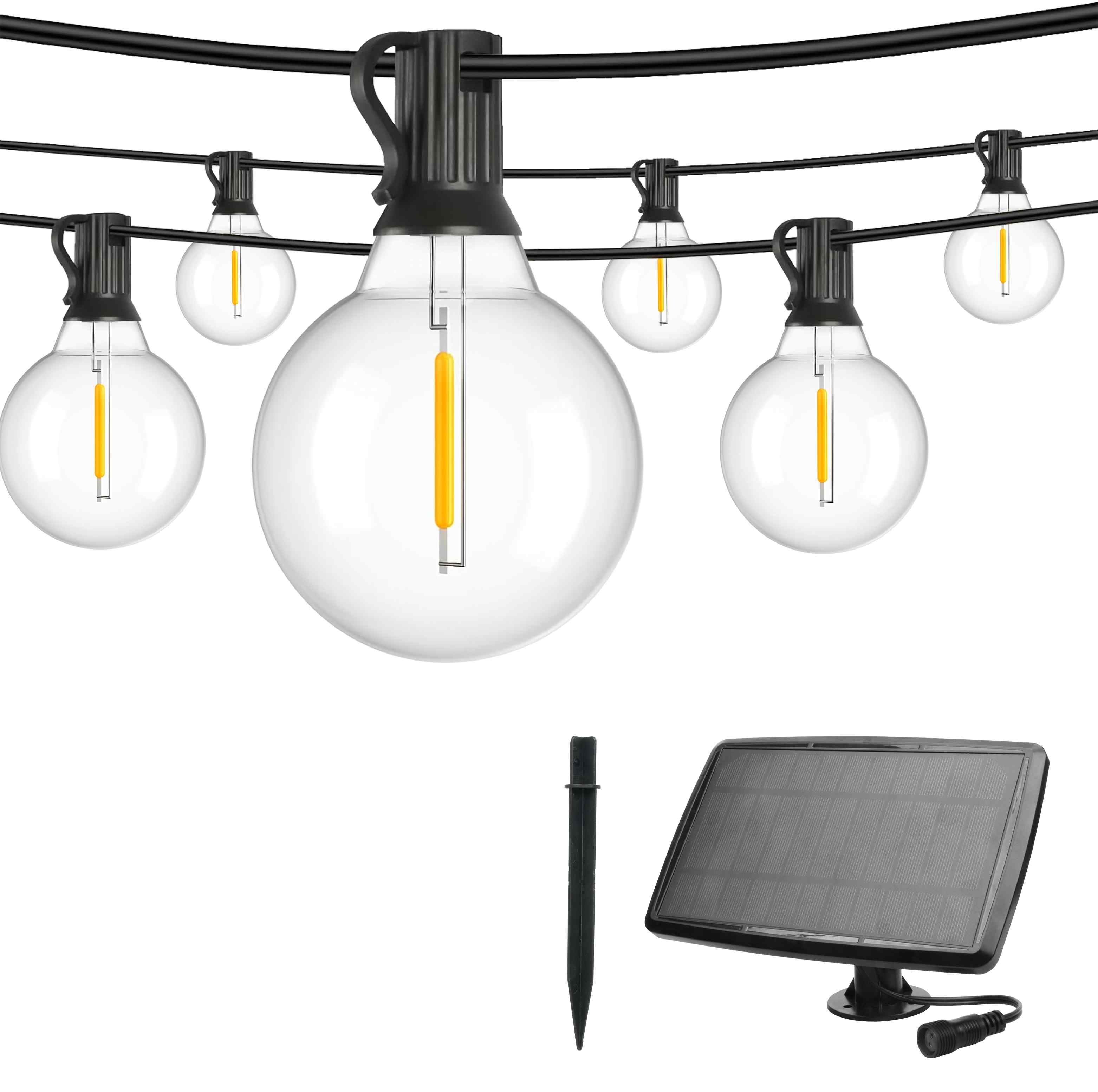 ArtFlow Dek. lampu virtene ar saules