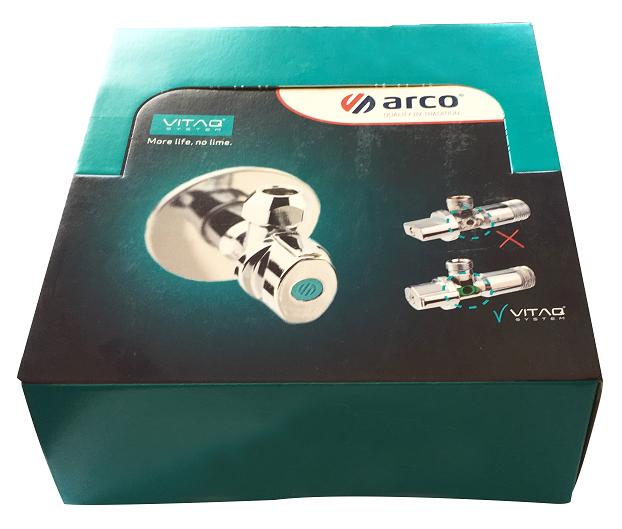 Dekoratīvais lodveida ventīlis ARCO A80MAC 1/2`X1/2`