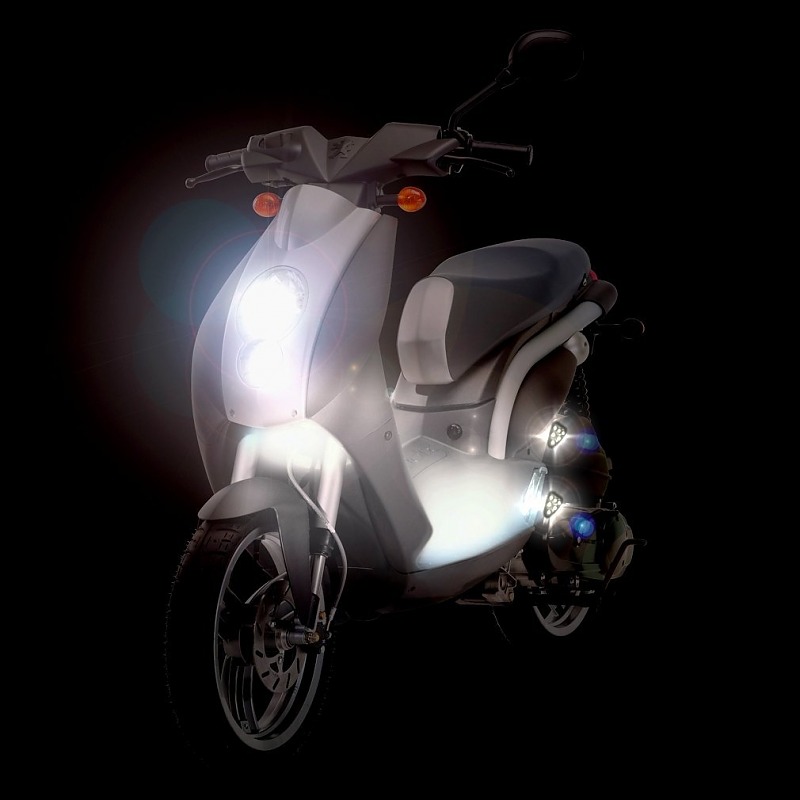 Dekoratīvas LED pagrieziena gaismas 12LED 12V