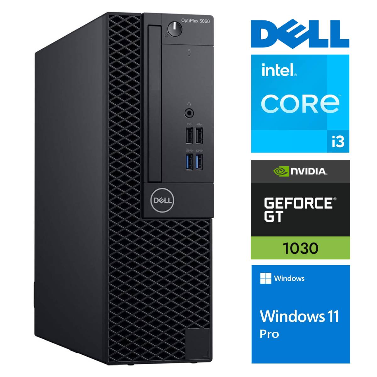 DELL 3060 SFF i3-8100 32GB 256SSD