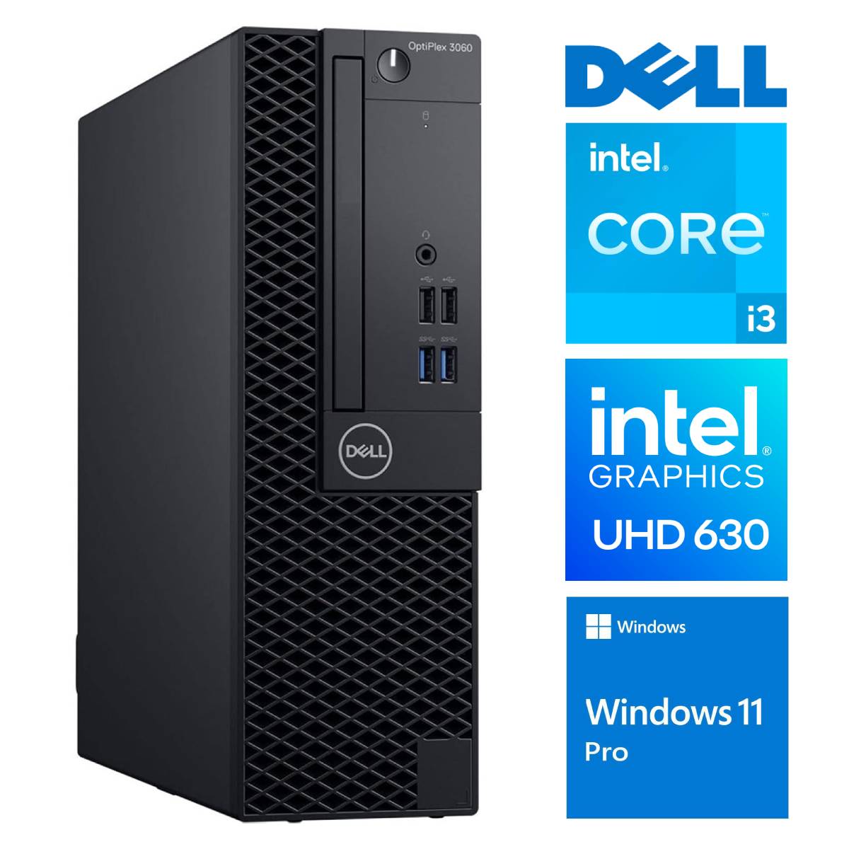 DELL 3060 SFF i3-8100 8GB 512SSD
