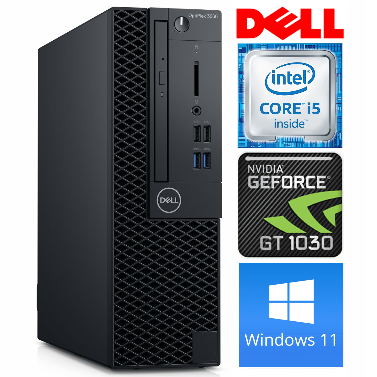 DELL 3060 SFF i5-8400 8GB 256SSD