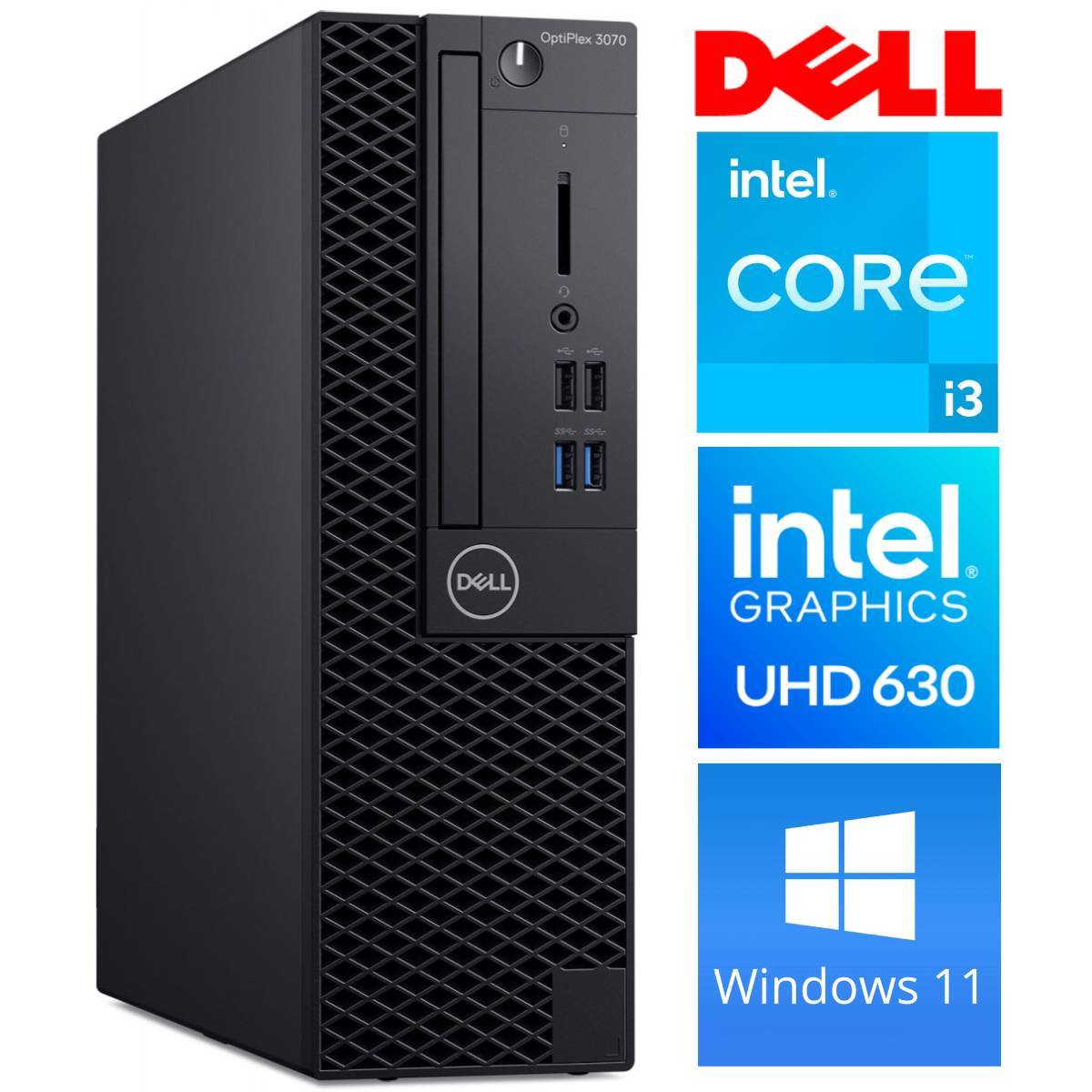 DELL 3070 SFF i3-9100 32GB 256SSD