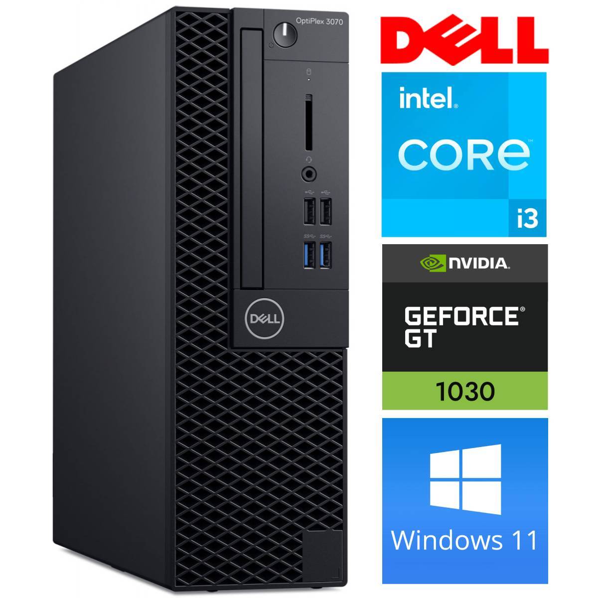 DELL 3070 SFF i3-9100 8GB 256SSD