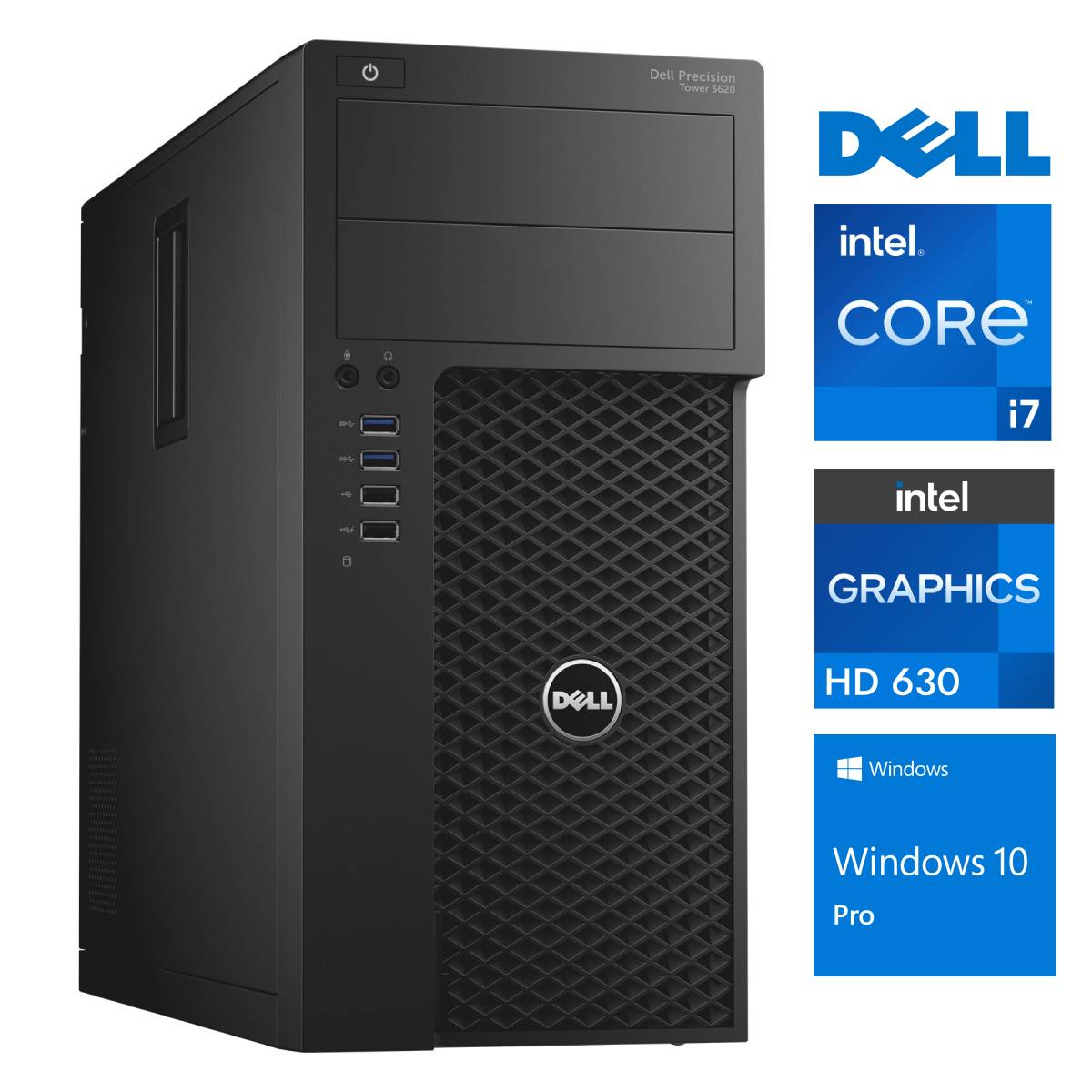 DELL 3620 Tower i7-7700 16GB 512SSD