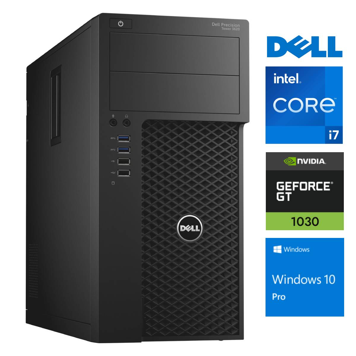 DELL 3620 Tower i7-7700 8GB 256SSD