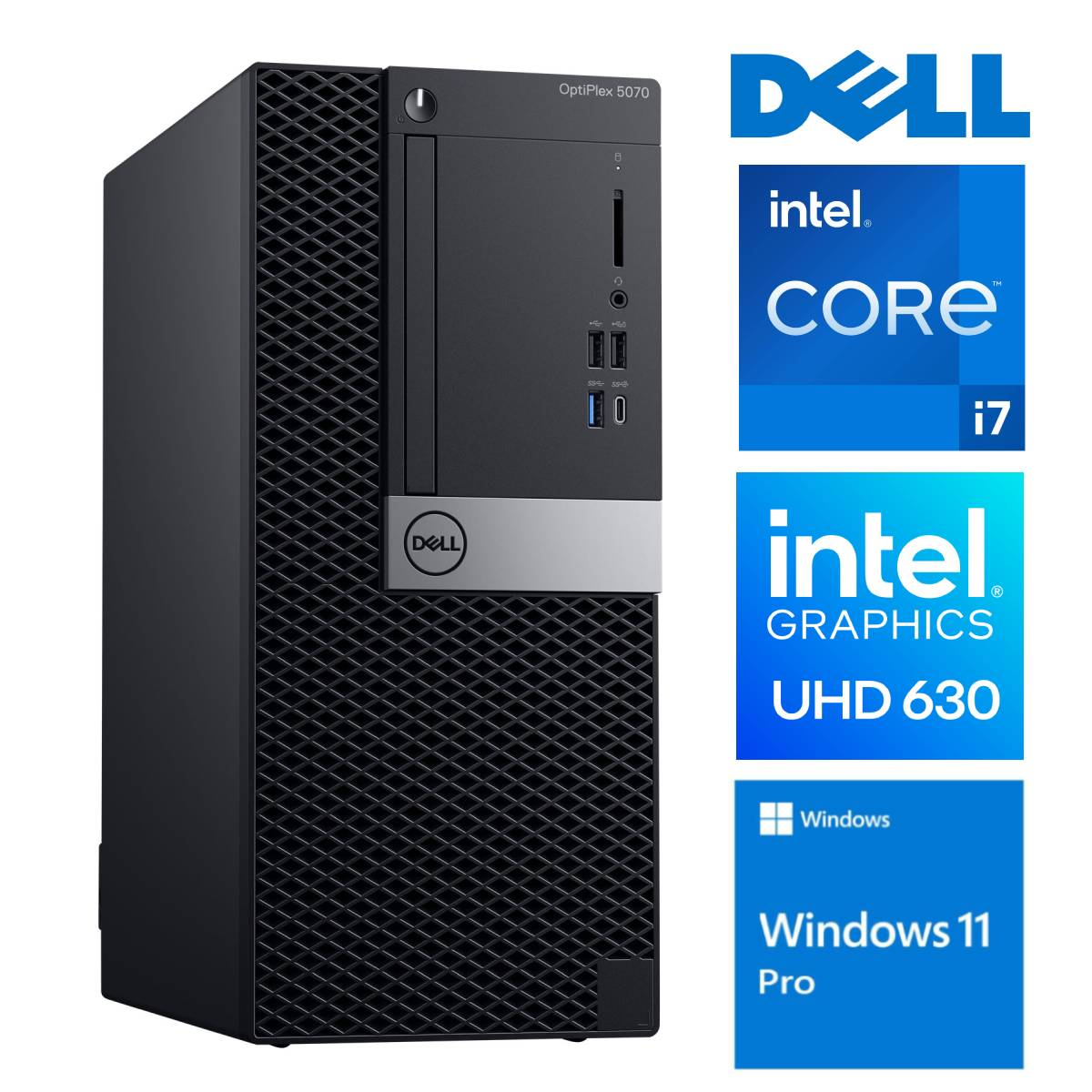 DELL 5070 Tower i7-9700 8GB 512SSD
